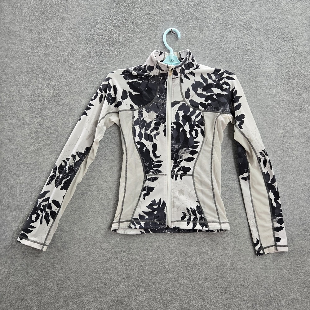 Unknown Brand Women Jacket 4 Black Floral Catch Me Air Mesh